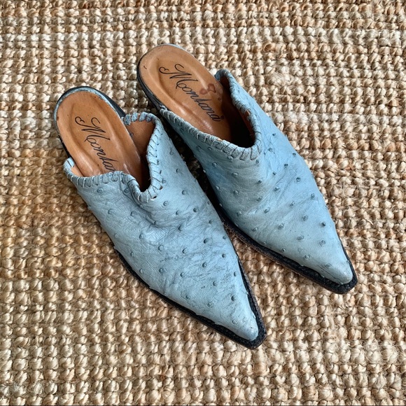 Montana West Shoes - Montana ostrich leather heel Boots